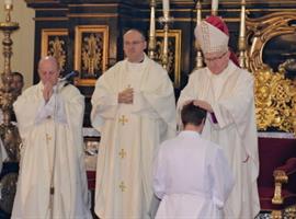 Biskup Jan Baxant vysvětil nového kněze